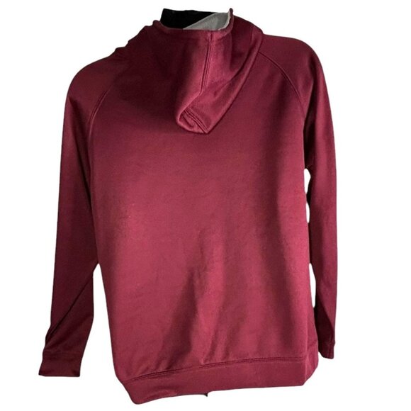 Men's Colosseum Maroon Texas A&M Aggies Team Color Rival Hoodie Long Sleeve - Picture 5 of 9
